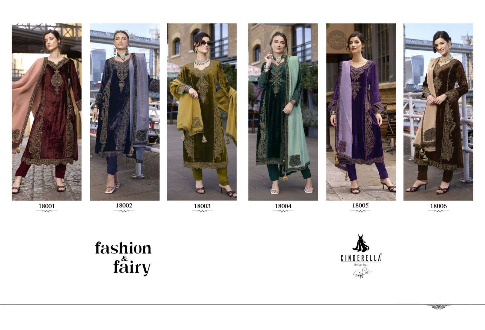 CINDRELLA FASHION & FAIRY VELVET DESIGNER HEAVY SUIT
