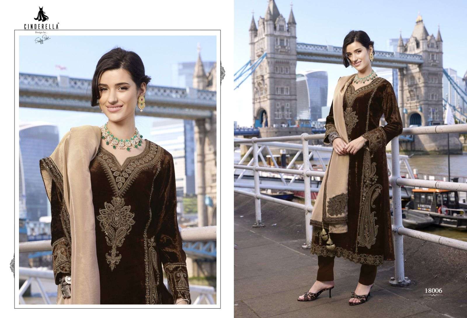 CINDRELLA FASHION & FAIRY VELVET DESIGNER HEAVY SUIT