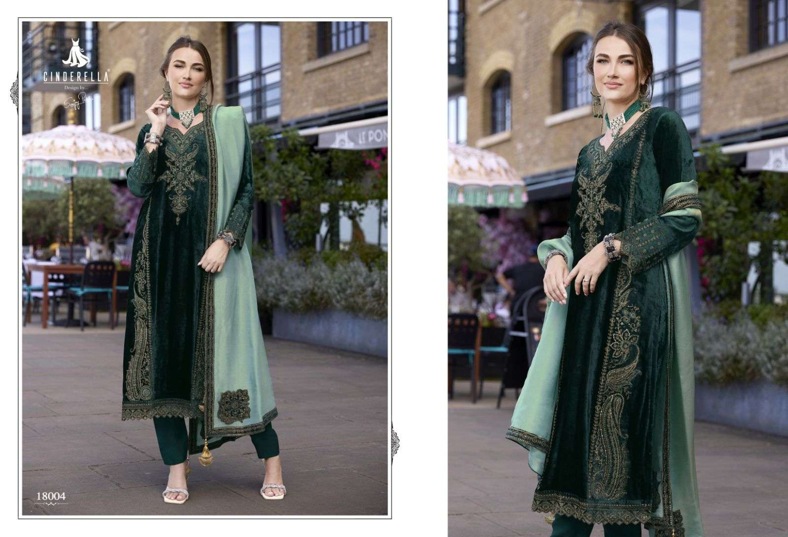 CINDRELLA FASHION & FAIRY VELVET DESIGNER HEAVY SUIT