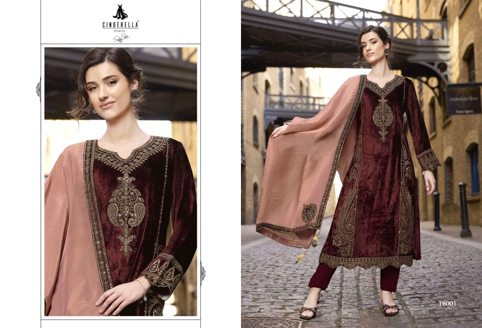 CINDRELLA FASHION & FAIRY VELVET DESIGNER HEAVY SUIT