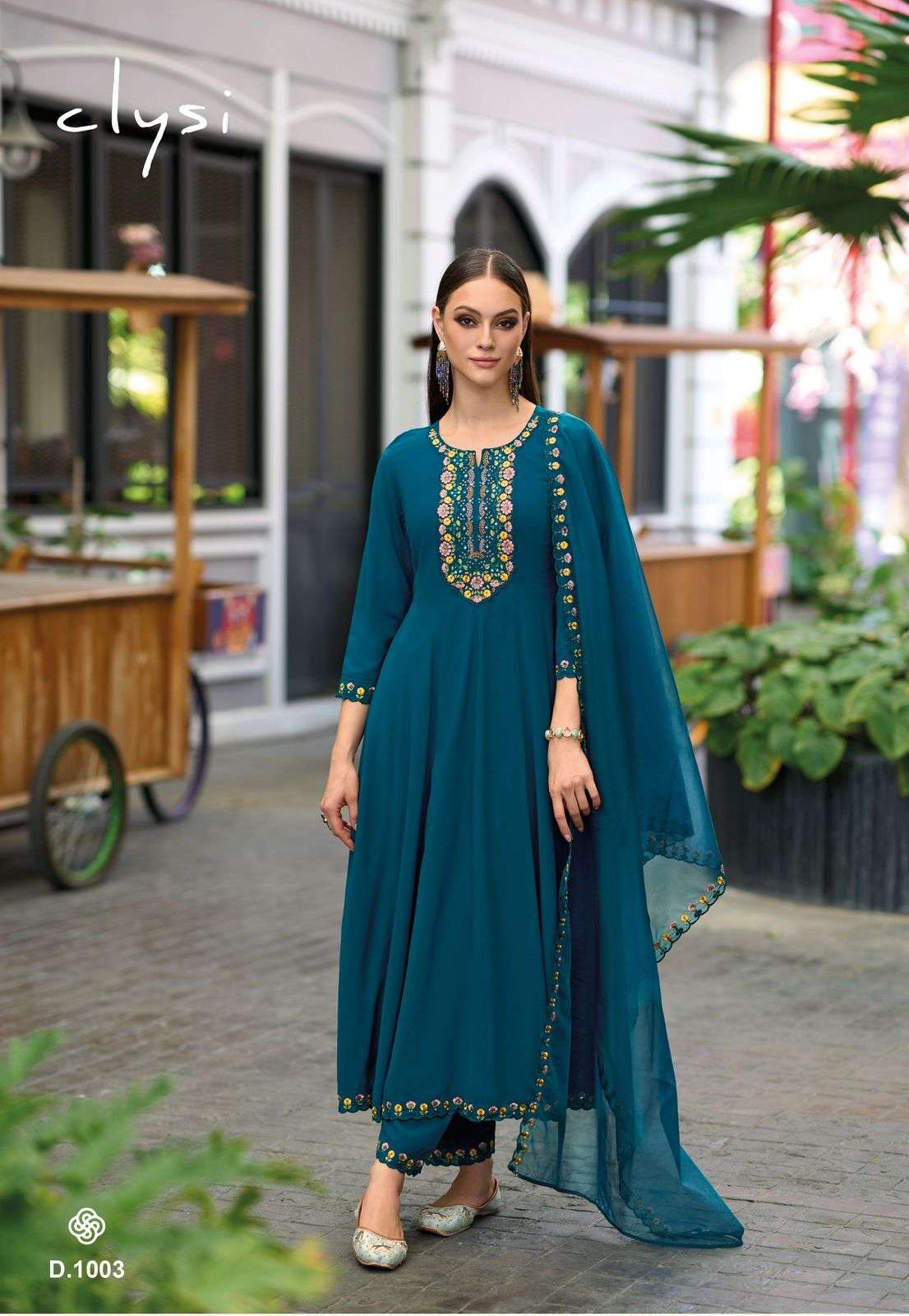 CLYSI SHEHZADI VISCOSE DESIGNER FANCY READY MADE SUIT