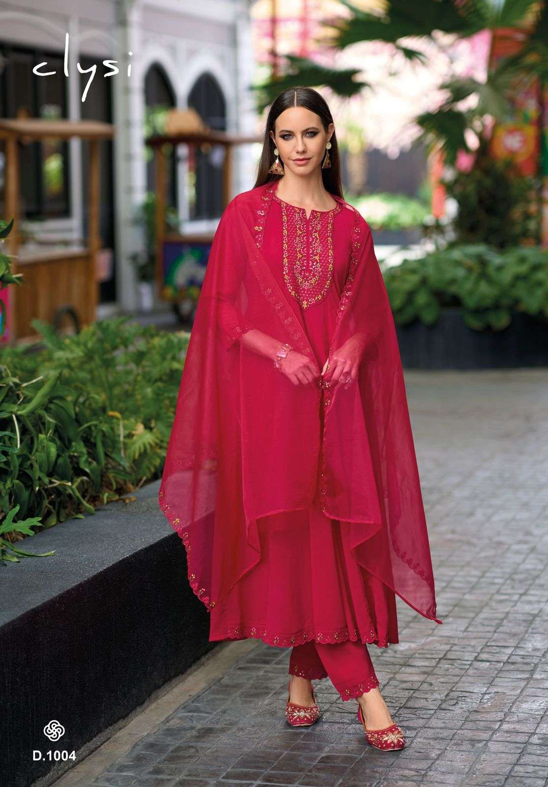 CLYSI SHEHZADI VISCOSE DESIGNER FANCY READY MADE SUIT