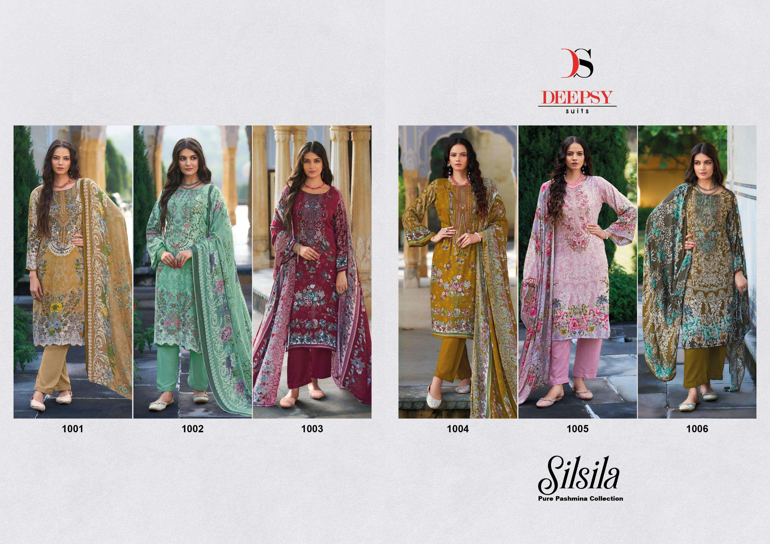 DEEPSY SUITS SILSILA PASHMINA DIGITAL PRINT WITH WORK SUIT