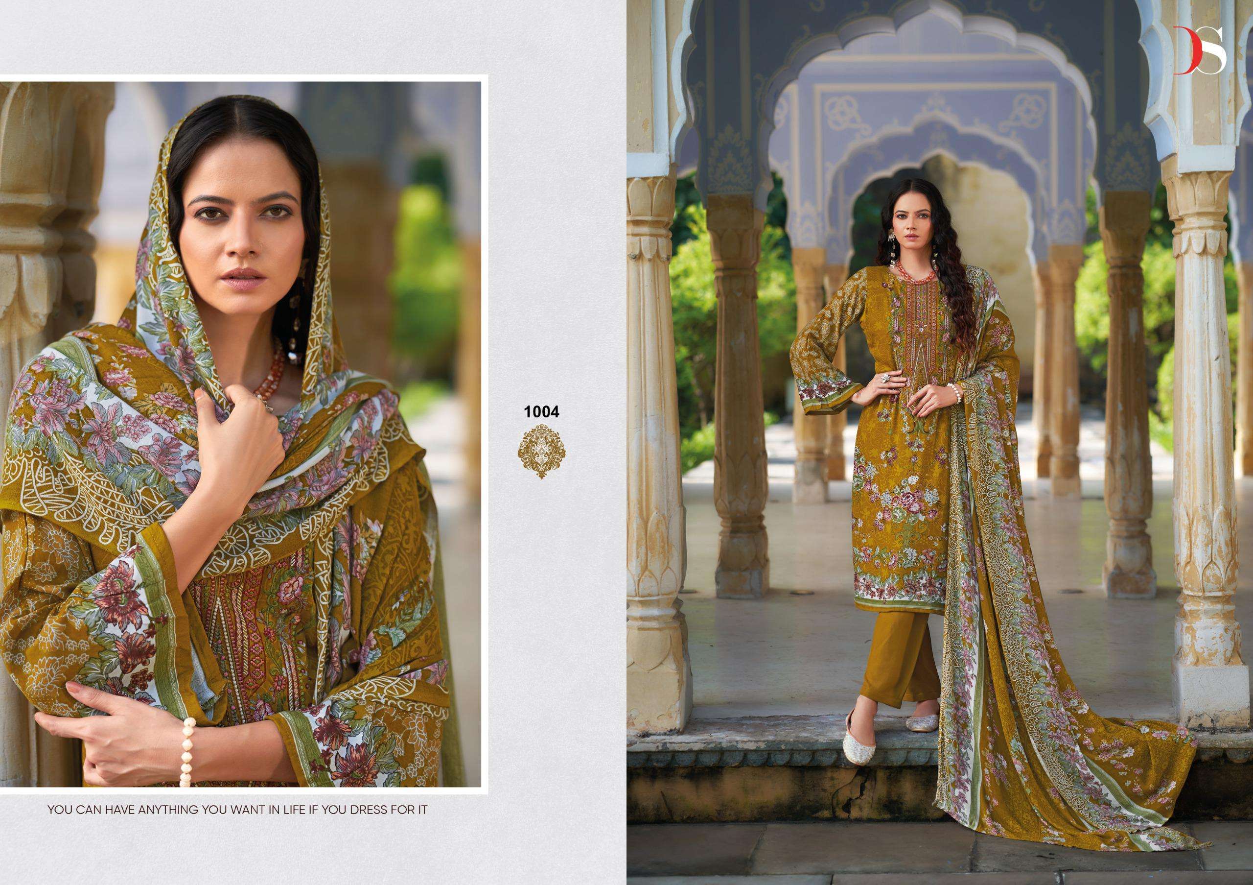 DEEPSY SUITS SILSILA PASHMINA DIGITAL PRINT WITH WORK SUIT