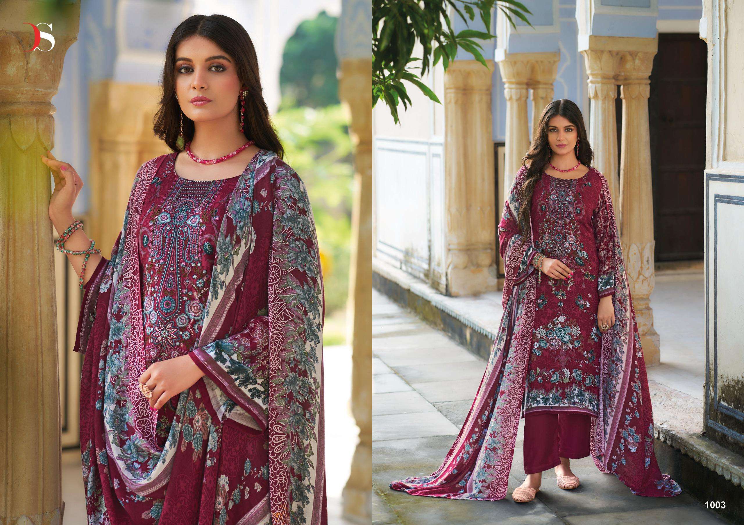 DEEPSY SUITS SILSILA PASHMINA DIGITAL PRINT WITH WORK SUIT