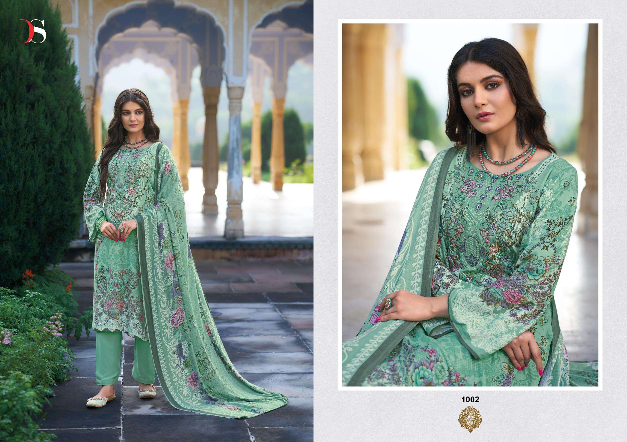 DEEPSY SUITS SILSILA PASHMINA DIGITAL PRINT WITH WORK SUIT