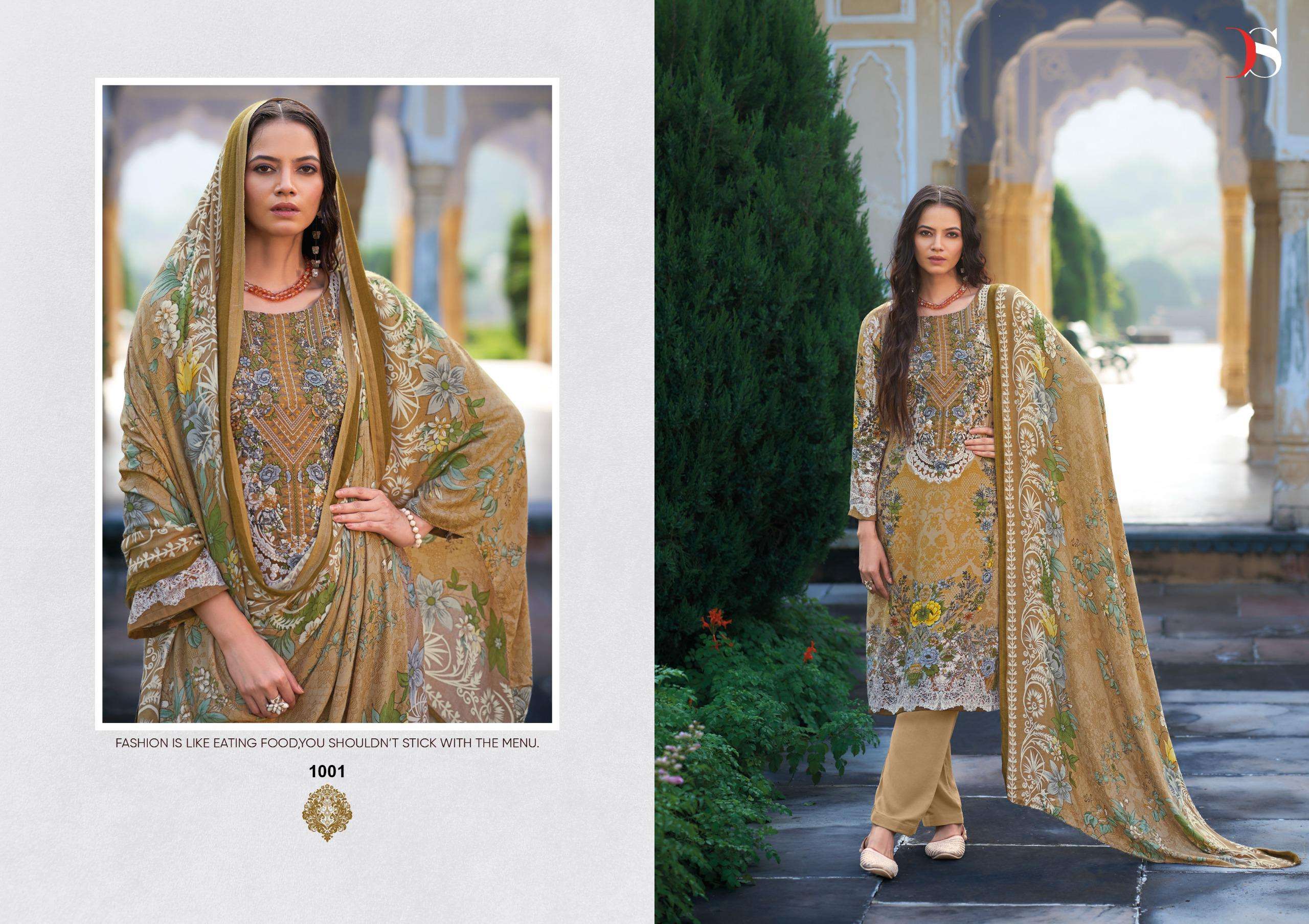 DEEPSY SUITS SILSILA PASHMINA DIGITAL PRINT WITH WORK SUIT