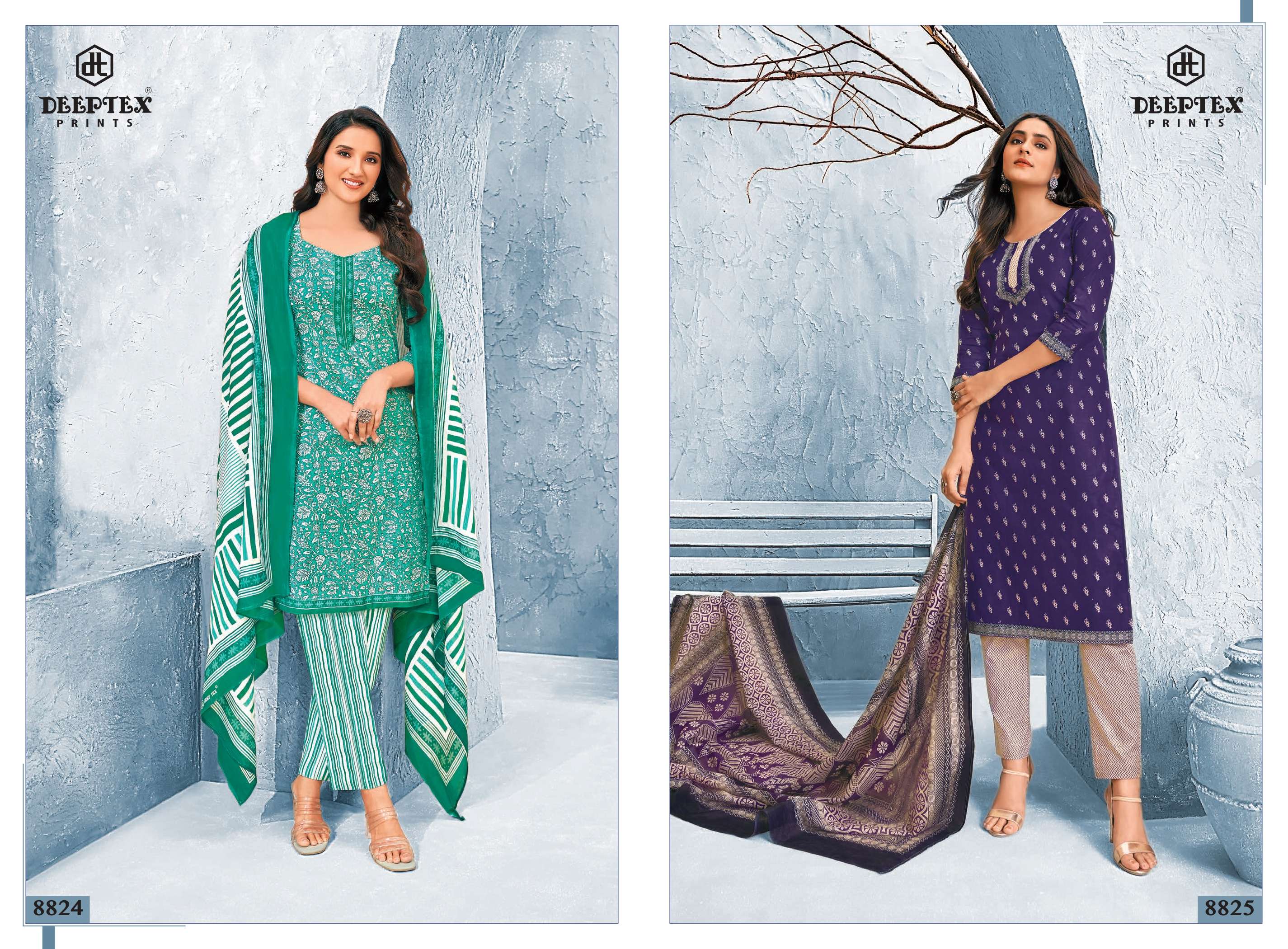 DEEPTEX PRINTS MISS INDIA VOL 88 COTTON PRINTED DRESS