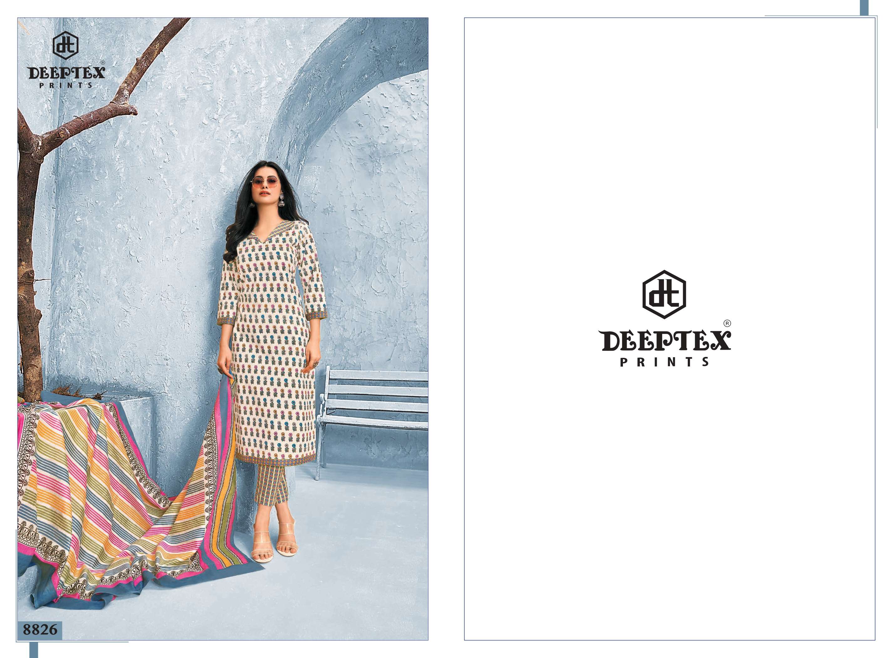 DEEPTEX PRINTS MISS INDIA VOL 88 COTTON PRINTED DRESS
