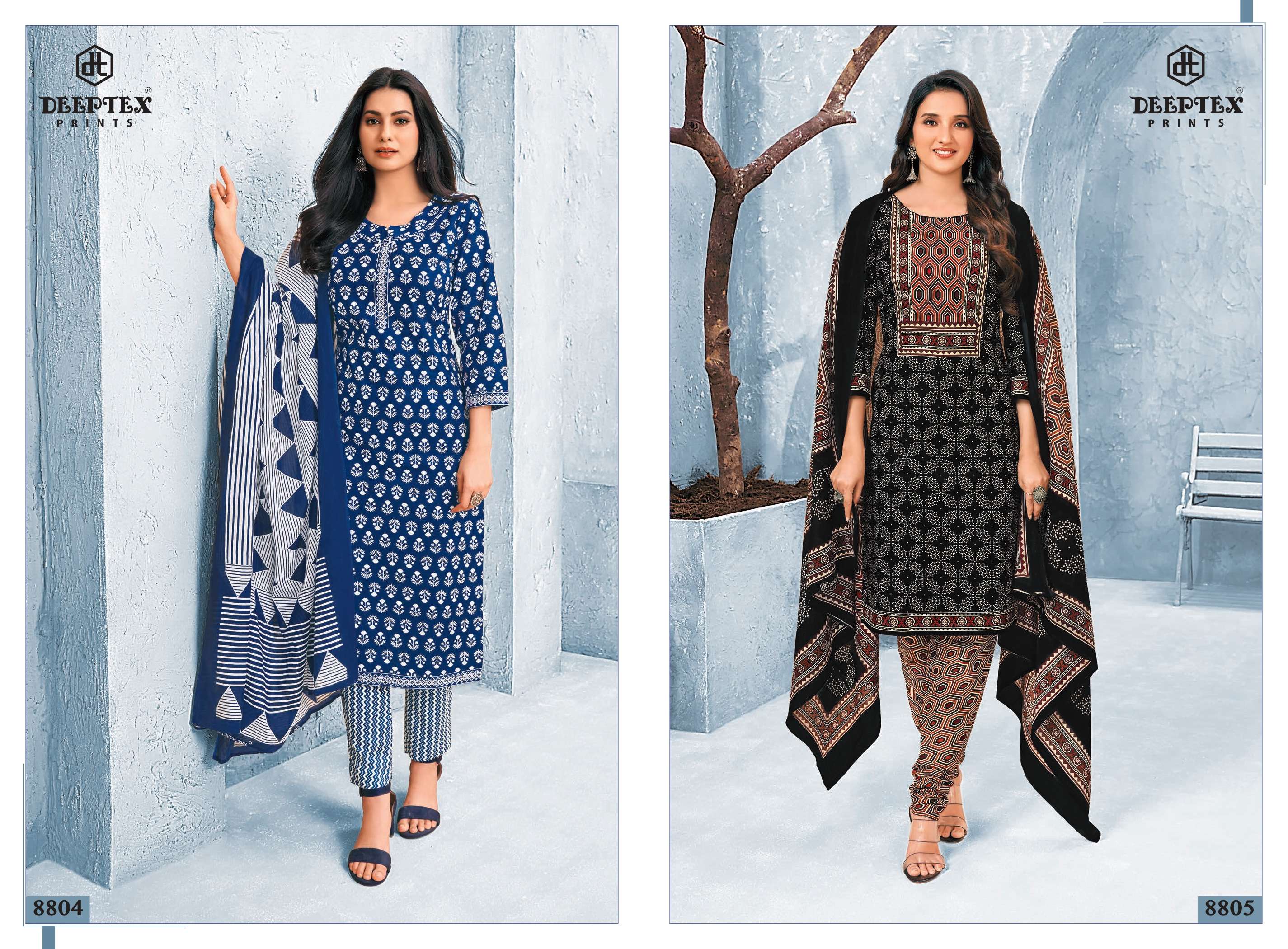 DEEPTEX PRINTS MISS INDIA VOL 88 COTTON PRINTED DRESS