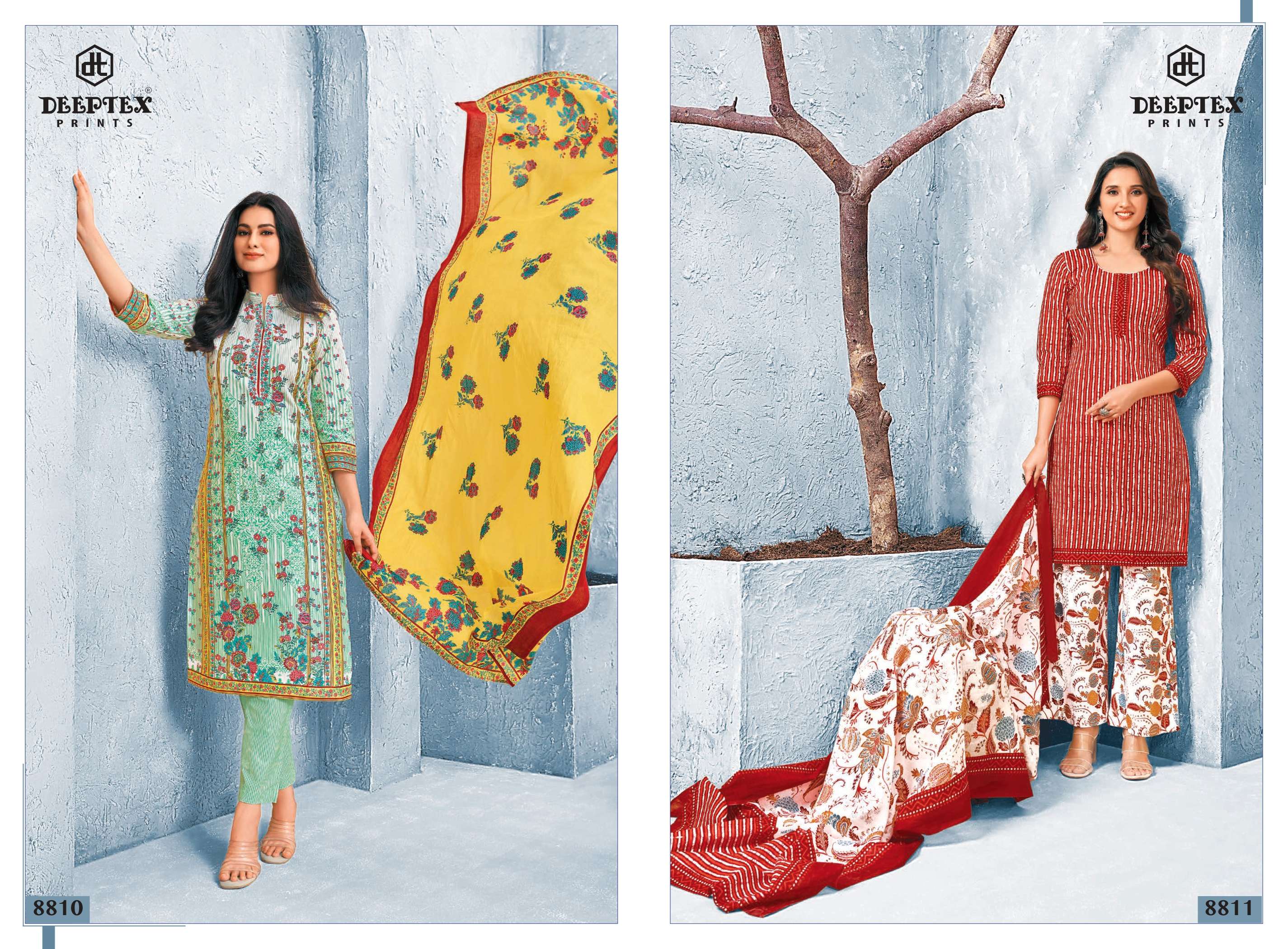 DEEPTEX PRINTS MISS INDIA VOL 88 COTTON PRINTED DRESS