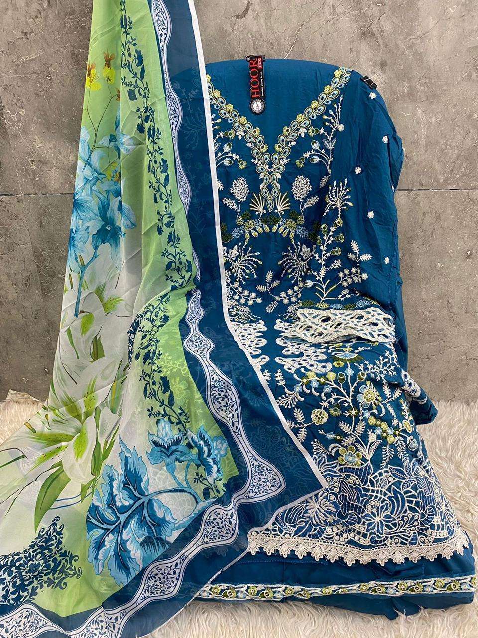 HOOR TEX H 320 RAYON DESIGNER PAKISTANI SALWAR KAMEEZ 
