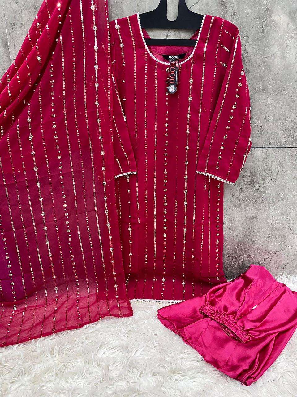 HOOR TEX  HF 67 GORGEOUS DESIGNER PAKISTANI SUIT
