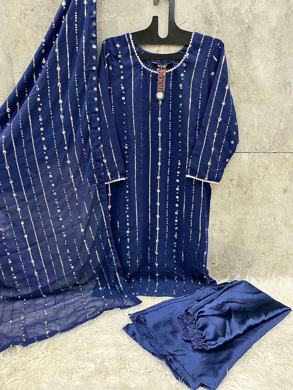 HOOR TEX  HF 67 GORGEOUS DESIGNER PAKISTANI SUIT