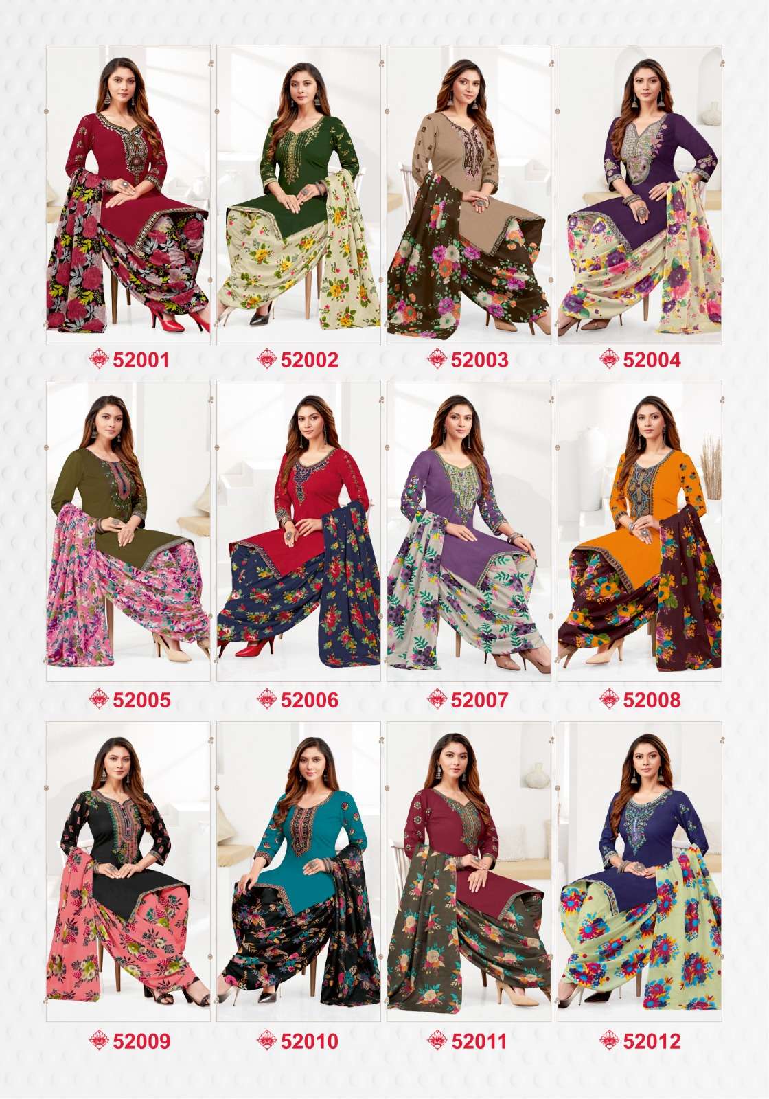 JASH BABY DOLL VOL 52 COTTON PATIYALA SALWAR SUIT