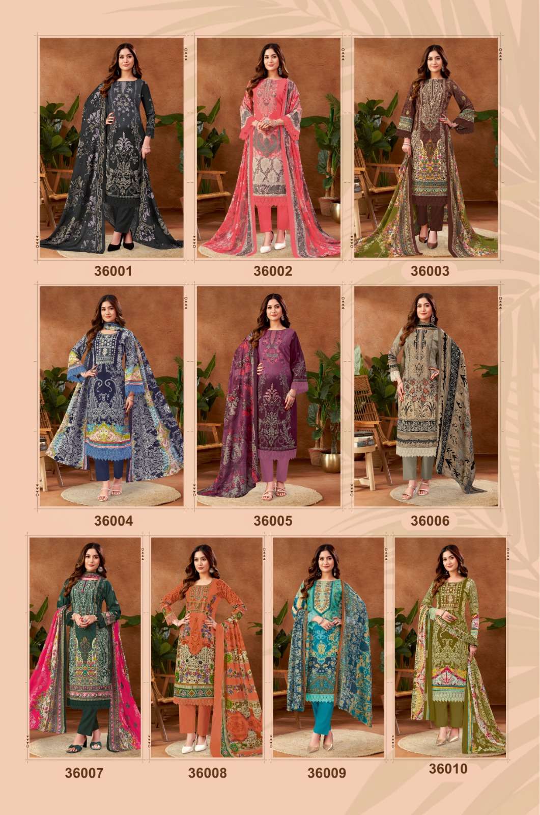 JASH ELLIZA VOL 36 COTTON DIGITAL PRINTS SALWAR SUIT