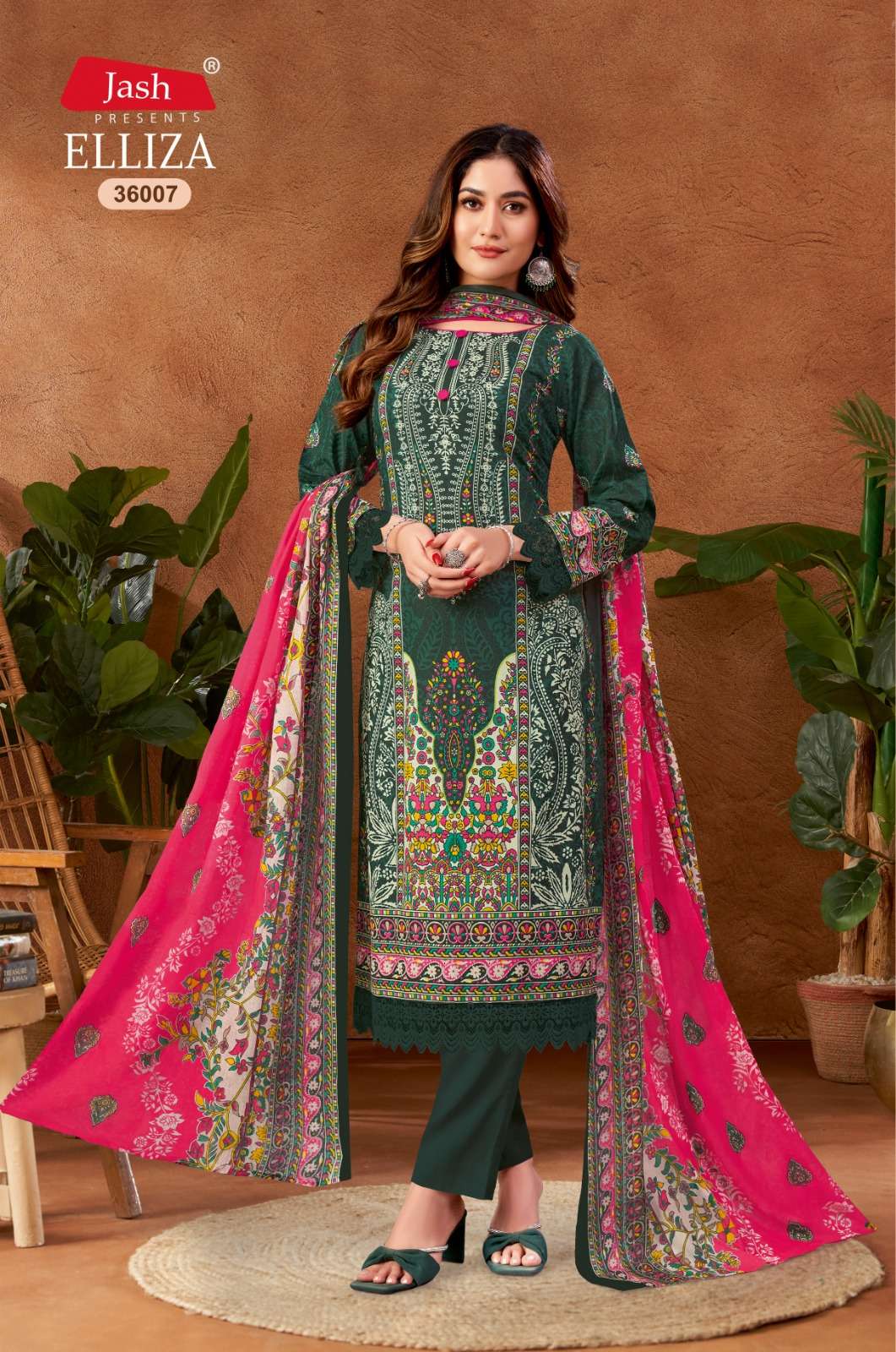 JASH ELLIZA VOL 36 COTTON DIGITAL PRINTS SALWAR SUIT
