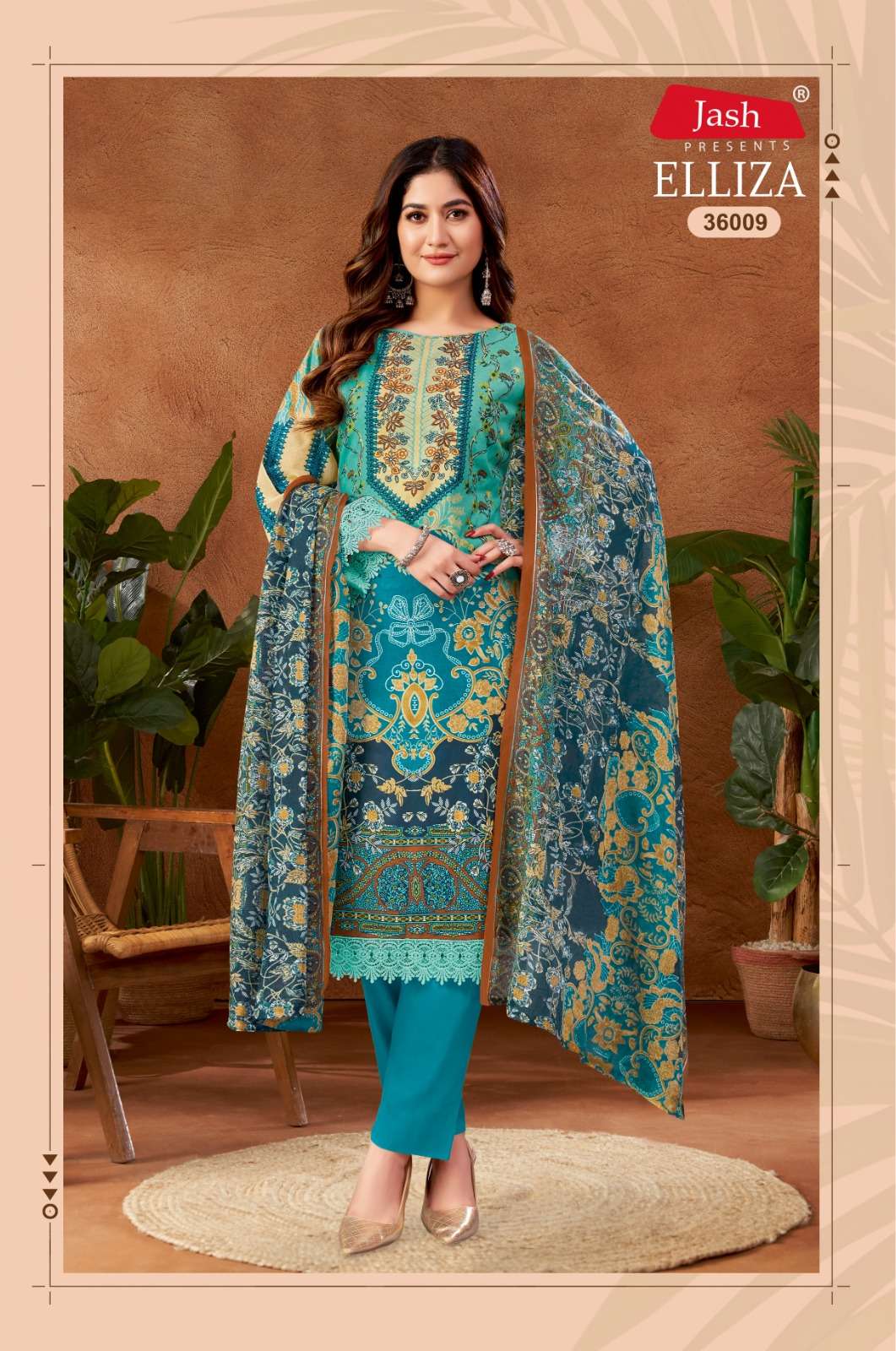 JASH ELLIZA VOL 36 COTTON DIGITAL PRINTS SALWAR SUIT