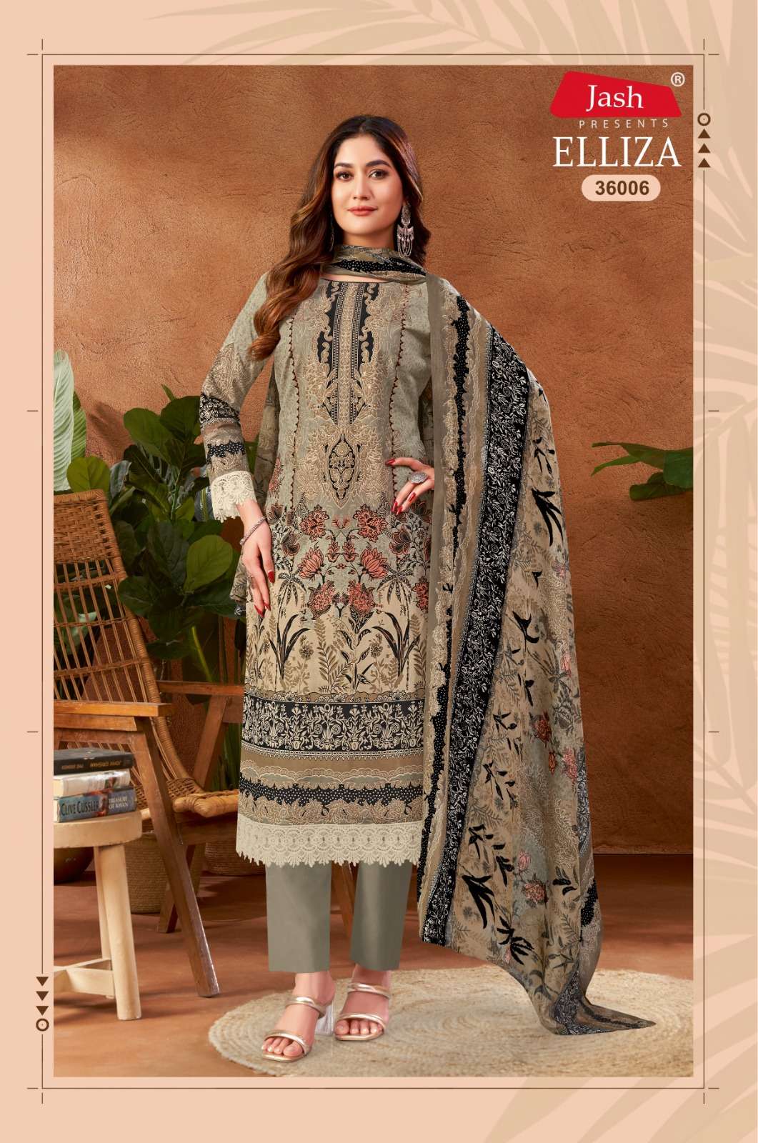 JASH ELLIZA VOL 36 COTTON DIGITAL PRINTS SALWAR SUIT