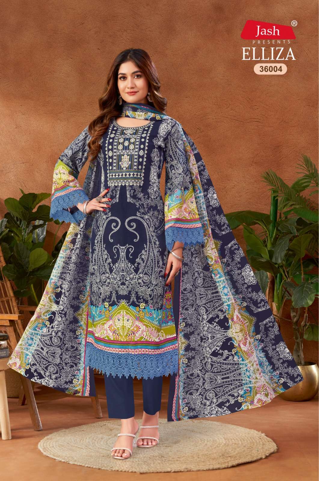 JASH ELLIZA VOL 36 COTTON DIGITAL PRINTS SALWAR SUIT
