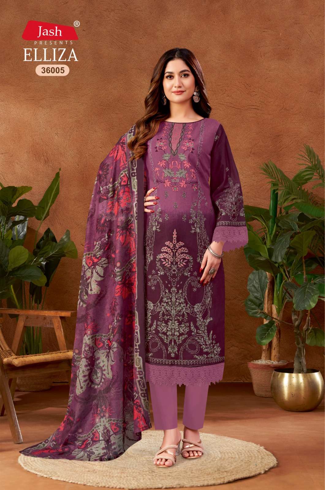 JASH ELLIZA VOL 36 COTTON DIGITAL PRINTS SALWAR SUIT