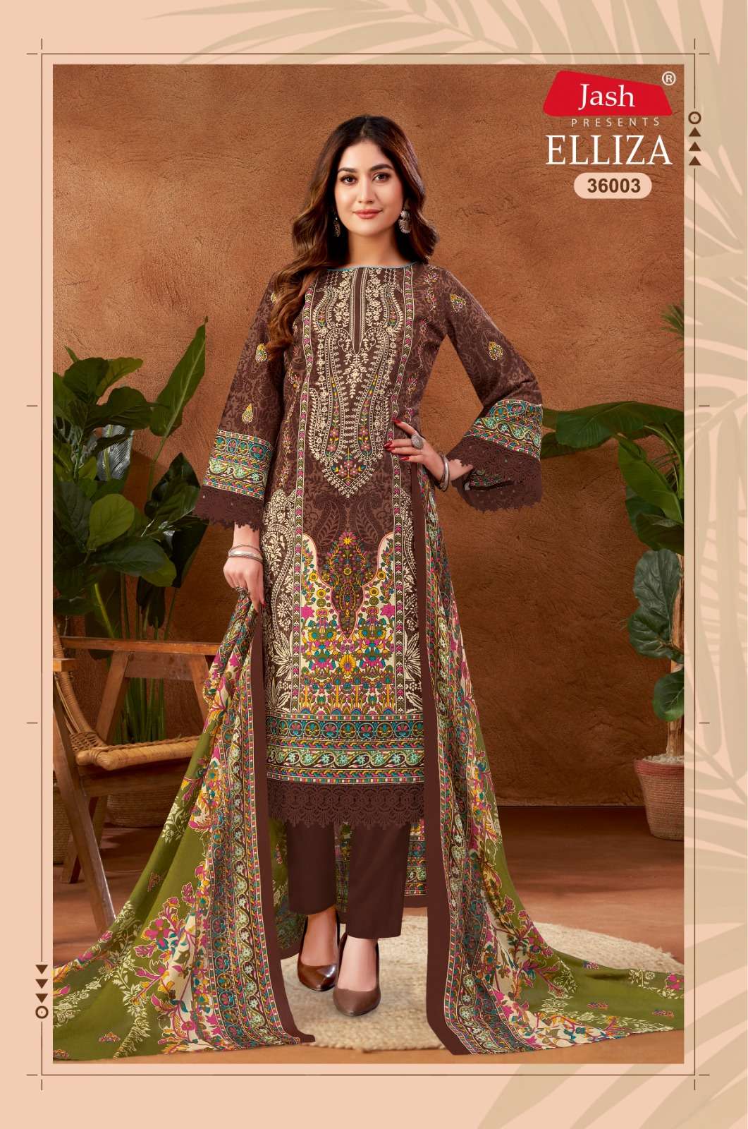 JASH ELLIZA VOL 36 COTTON DIGITAL PRINTS SALWAR SUIT