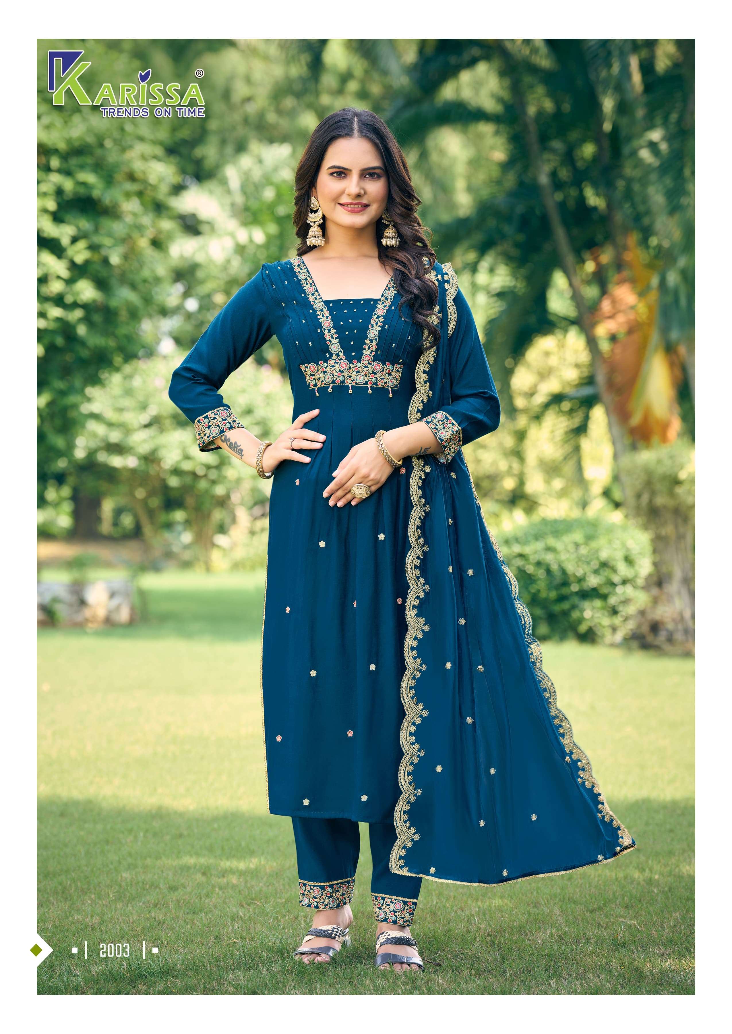 KARISSA ZARAA VOL 2 BEAUTIFUL DESIGNER LADIES SUIT