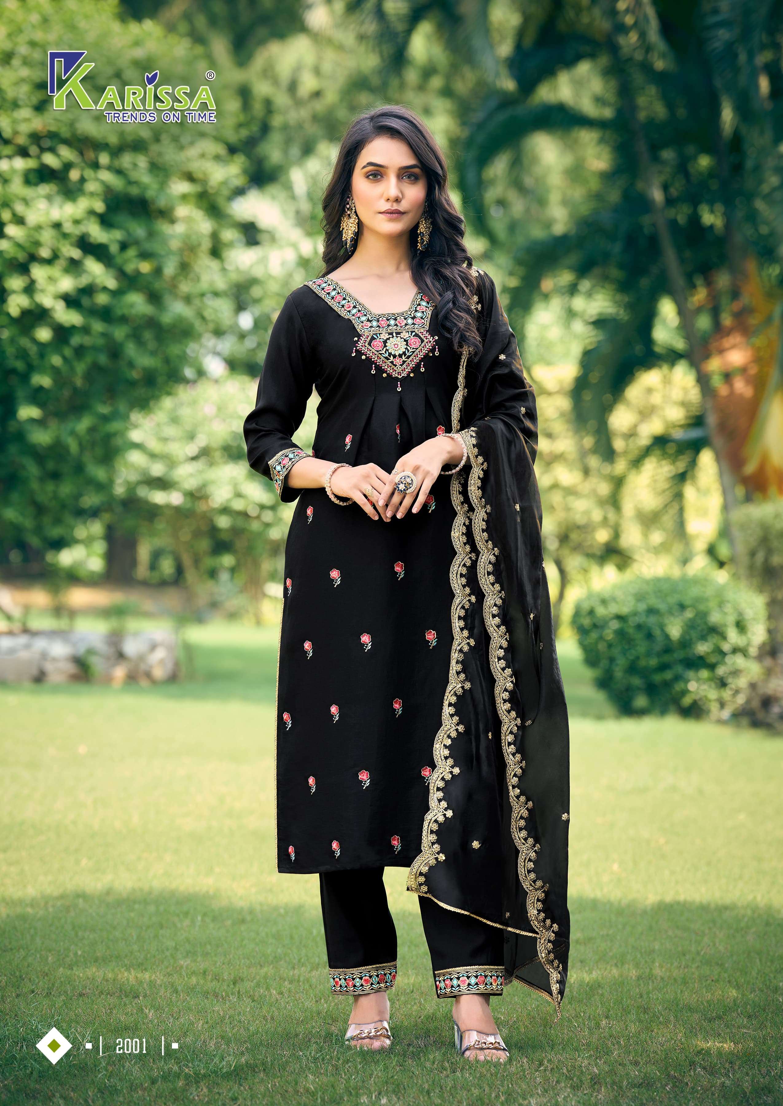 KARISSA ZARAA VOL 2 BEAUTIFUL DESIGNER LADIES SUIT