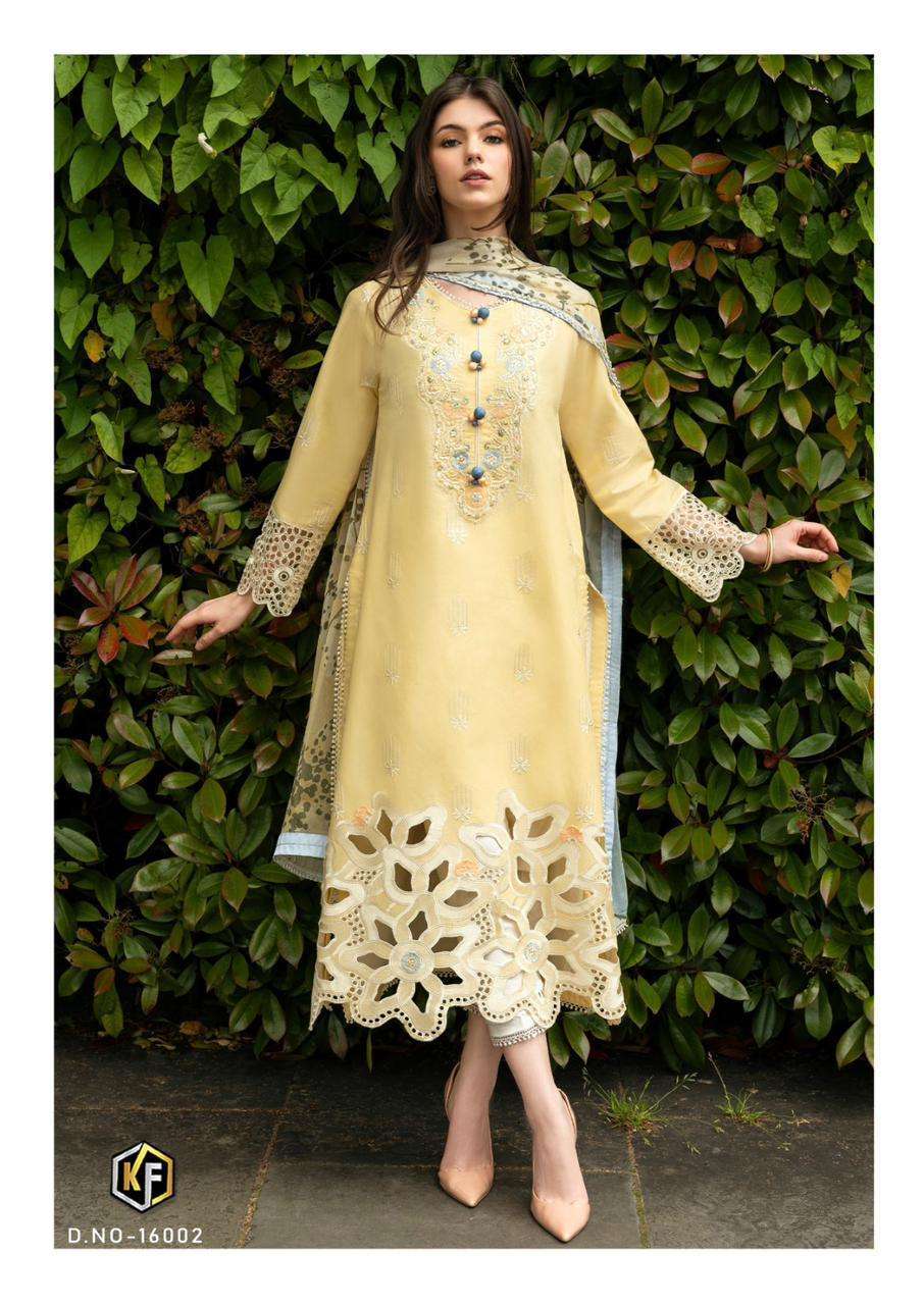 KEVAL FAB SOBIA NAZIR VOL 16 COTTON DIGITAL PRINT SUIT