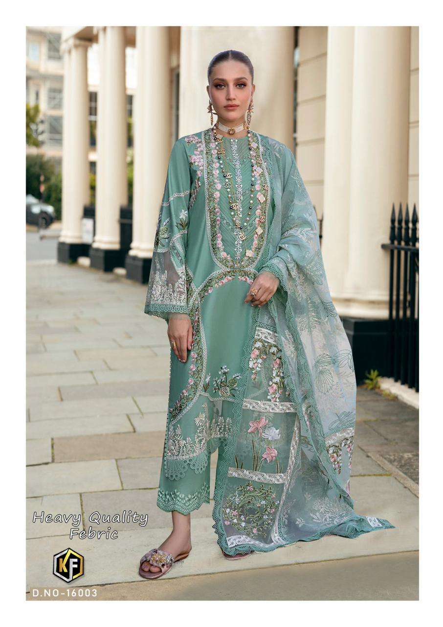 KEVAL FAB SOBIA NAZIR VOL 16 COTTON DIGITAL PRINT SUIT