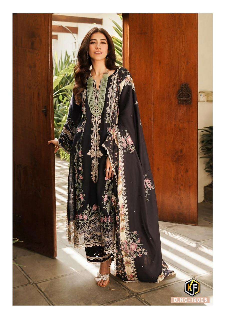 KEVAL FAB SOBIA NAZIR VOL 16 COTTON DIGITAL PRINT SUIT