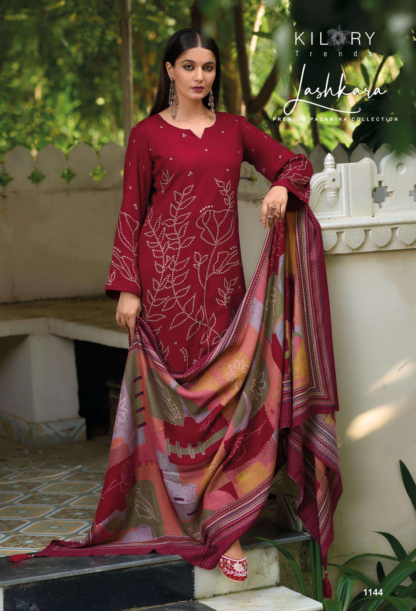  KILORY TRENDS LASHKARA PASHMINA DIGITAL PRINT WITH FANCY WORK SUIT