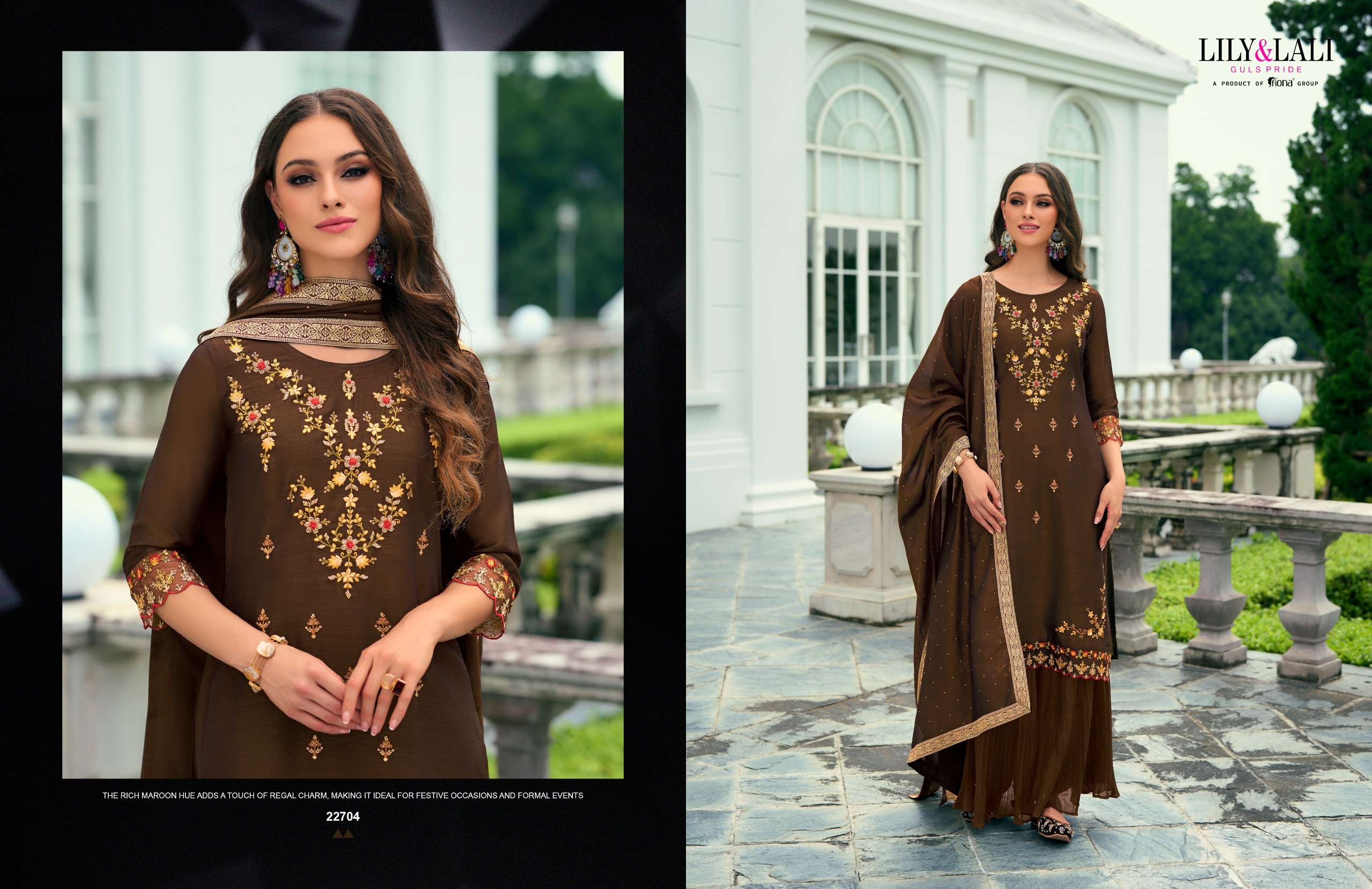 LILY AND LALI MALANG VOL 2 SILK WITH BEAUTIFUL DESIGNER LADIES SUIT