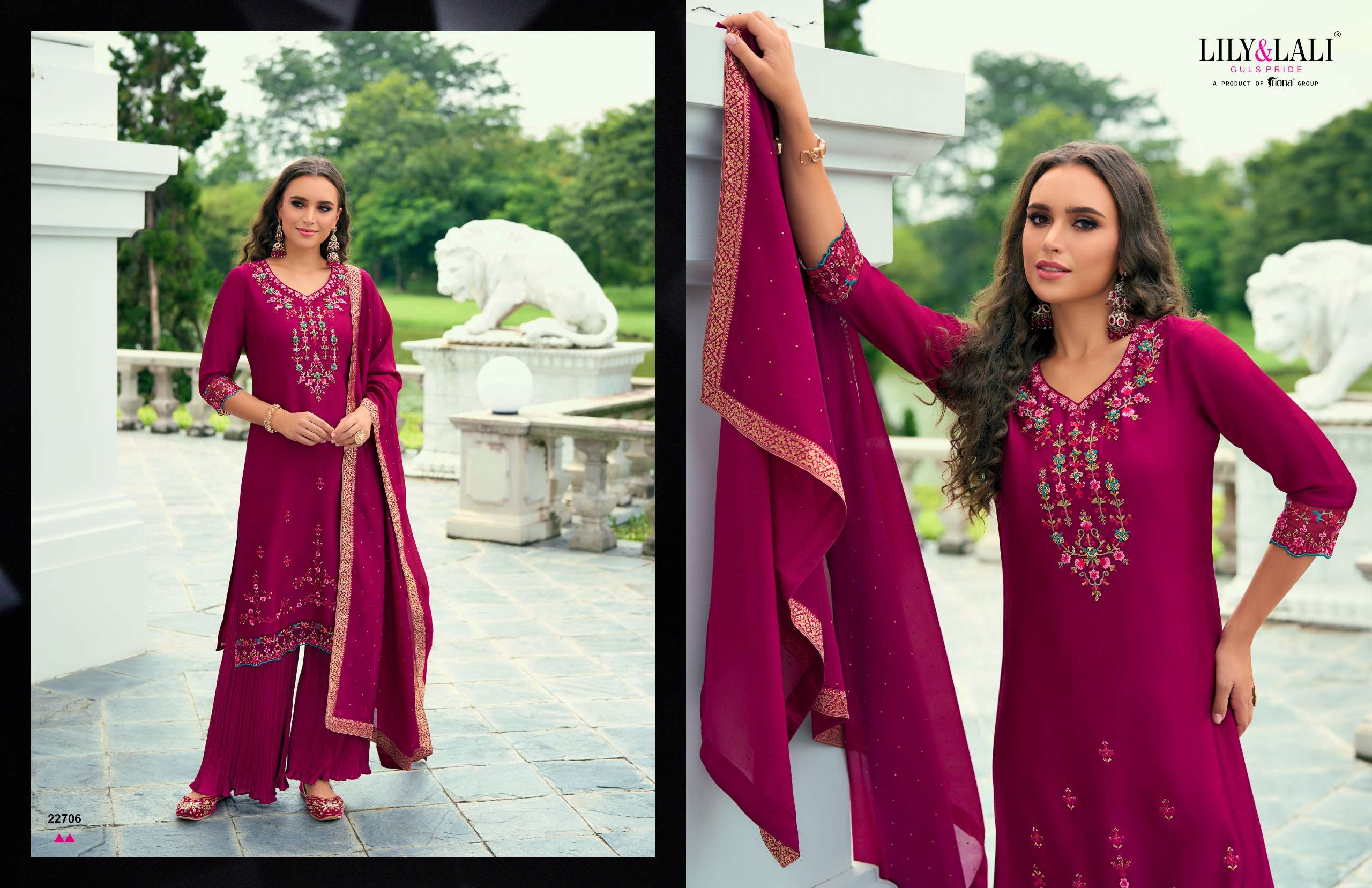 LILY AND LALI MALANG VOL 2 SILK WITH BEAUTIFUL DESIGNER LADIES SUIT