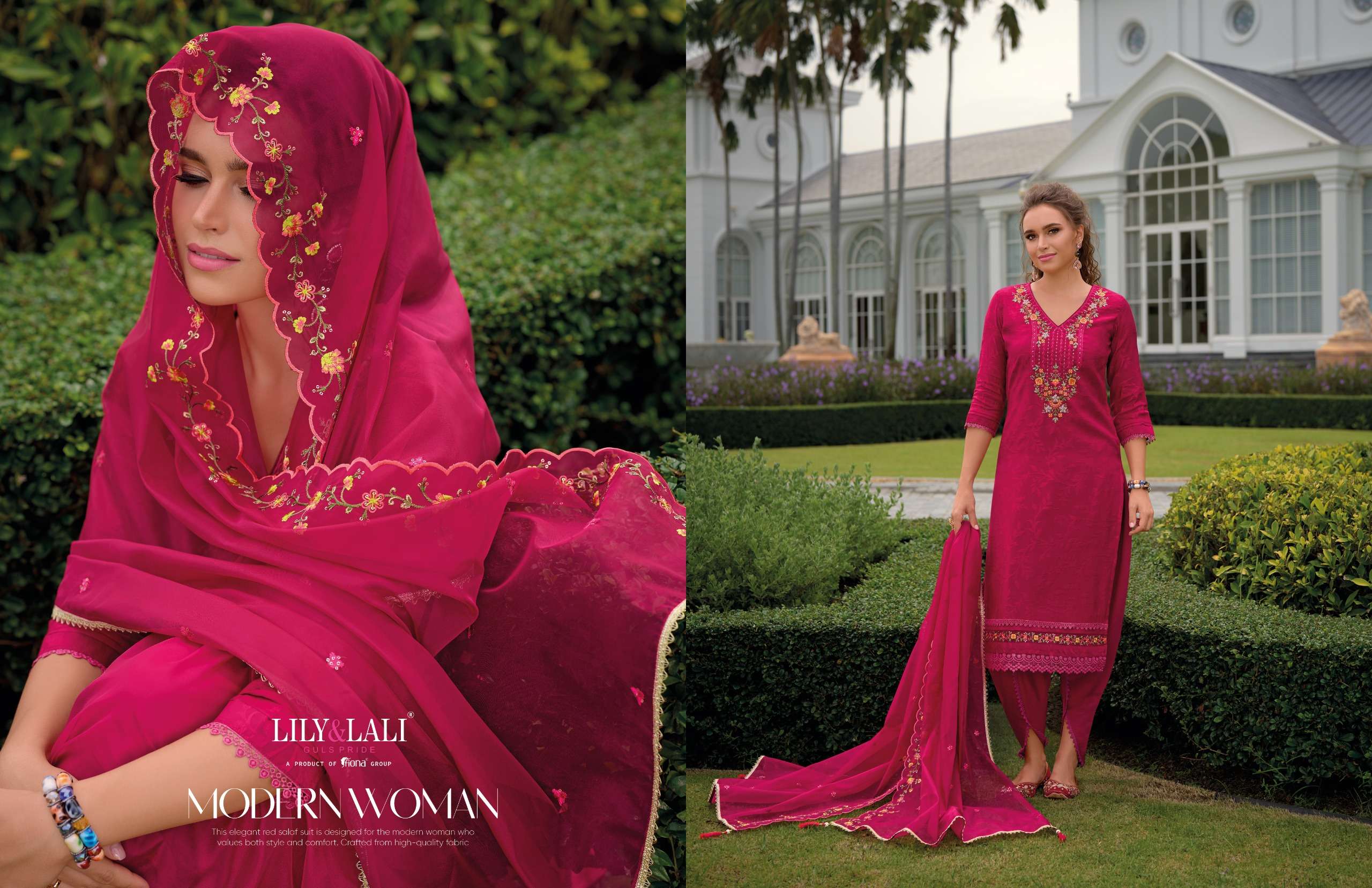 LILY AND LALI MIRAAN VOL 3 VISCOSE SILK FANCY DESIGNER LADIES SUIT