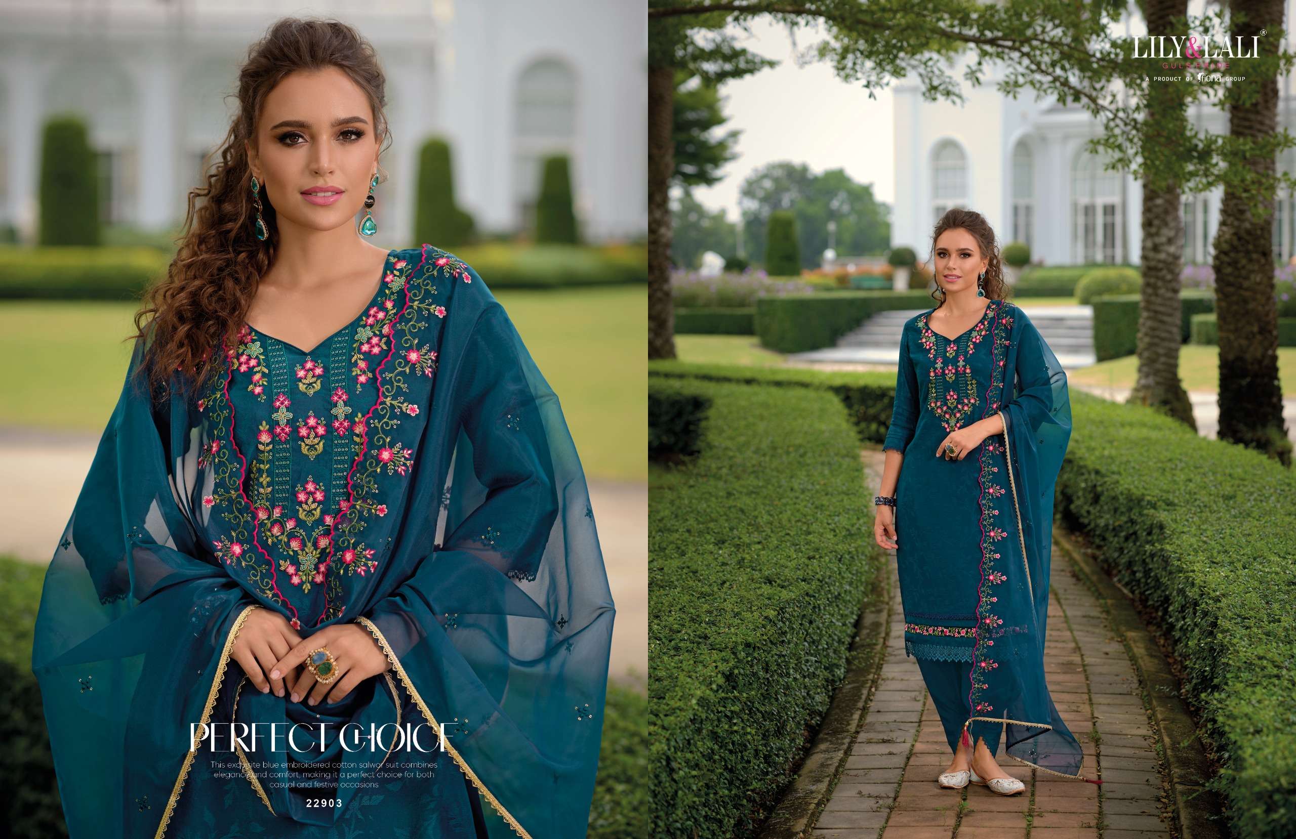 LILY AND LALI MIRAAN VOL 3 VISCOSE SILK FANCY DESIGNER LADIES SUIT