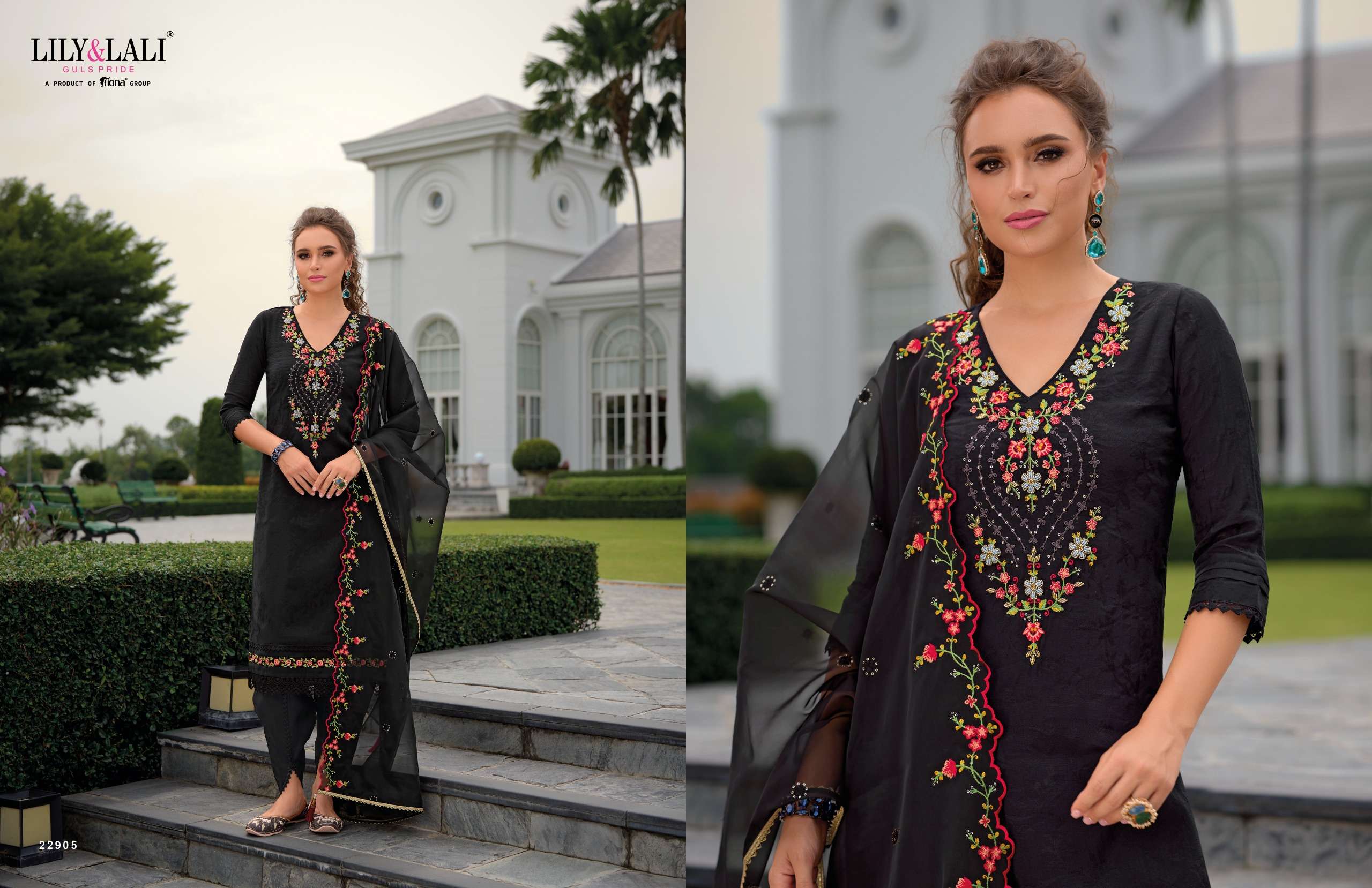 LILY AND LALI MIRAAN VOL 3 VISCOSE SILK FANCY DESIGNER LADIES SUIT