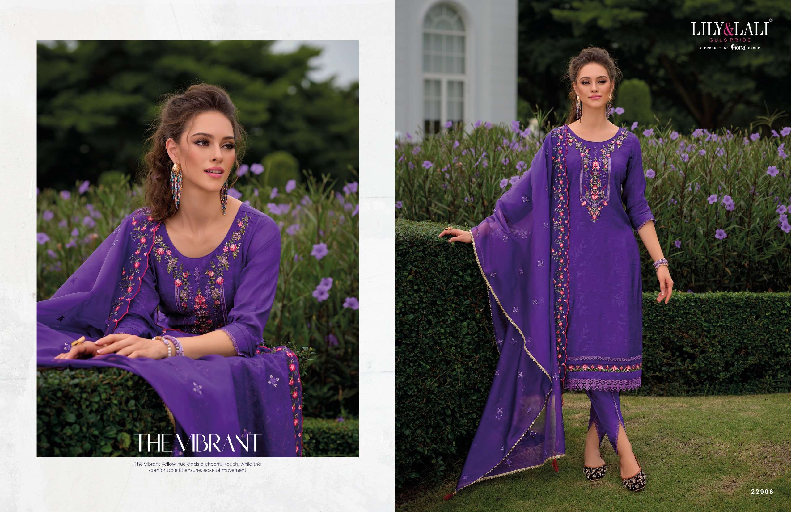 LILY AND LALI MIRAAN VOL 3 VISCOSE SILK FANCY DESIGNER LADIES SUIT