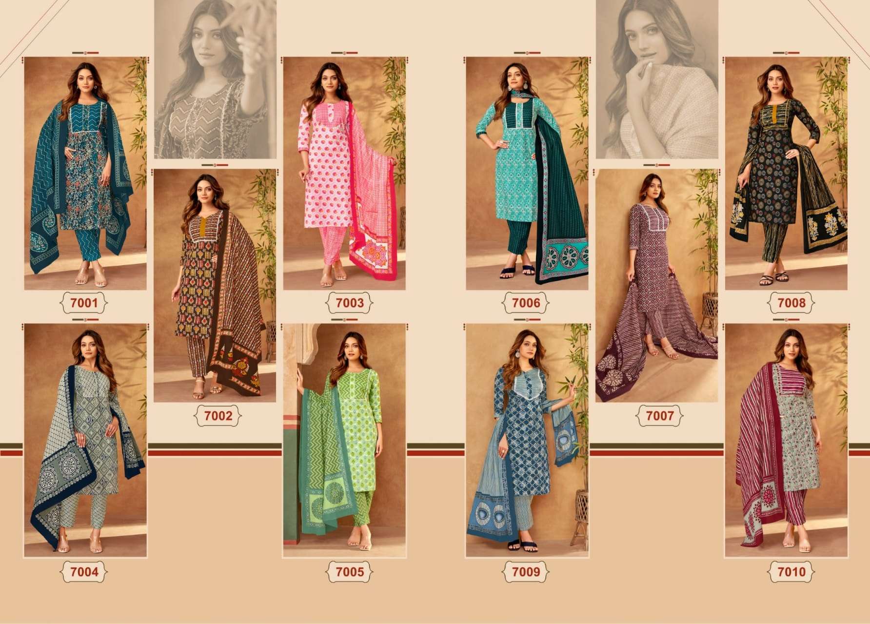 MAYUR CREATION GULMOHAR VOL 7 COTTON PRINT SALWAR SUIT 