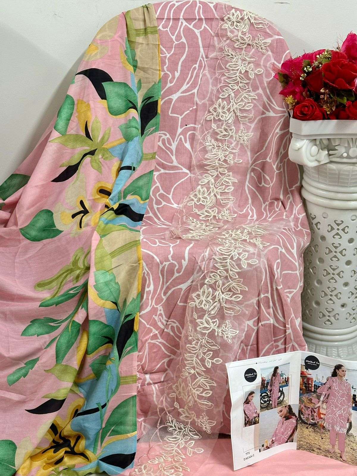 MEHBOOB TEX DESIGN NO - 1414 ACDE EDITION PURE COTTON PRINT PAKISTANI SUIT