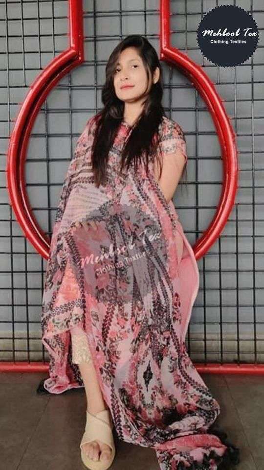 MEHBOOB TEX JADE BLISS COURT DUSTY VOL - 1 PURE COTTON PRINT PAKISTANI SUIT