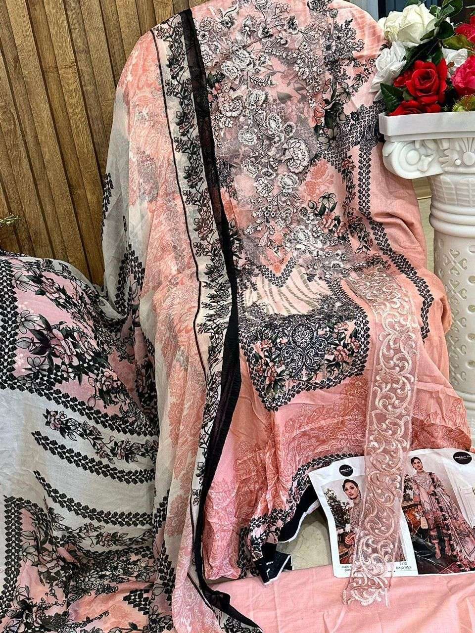 MEHBOOB TEX JADE BLISS COURT DUSTY VOL - 1 PURE COTTON PRINT PAKISTANI SUIT