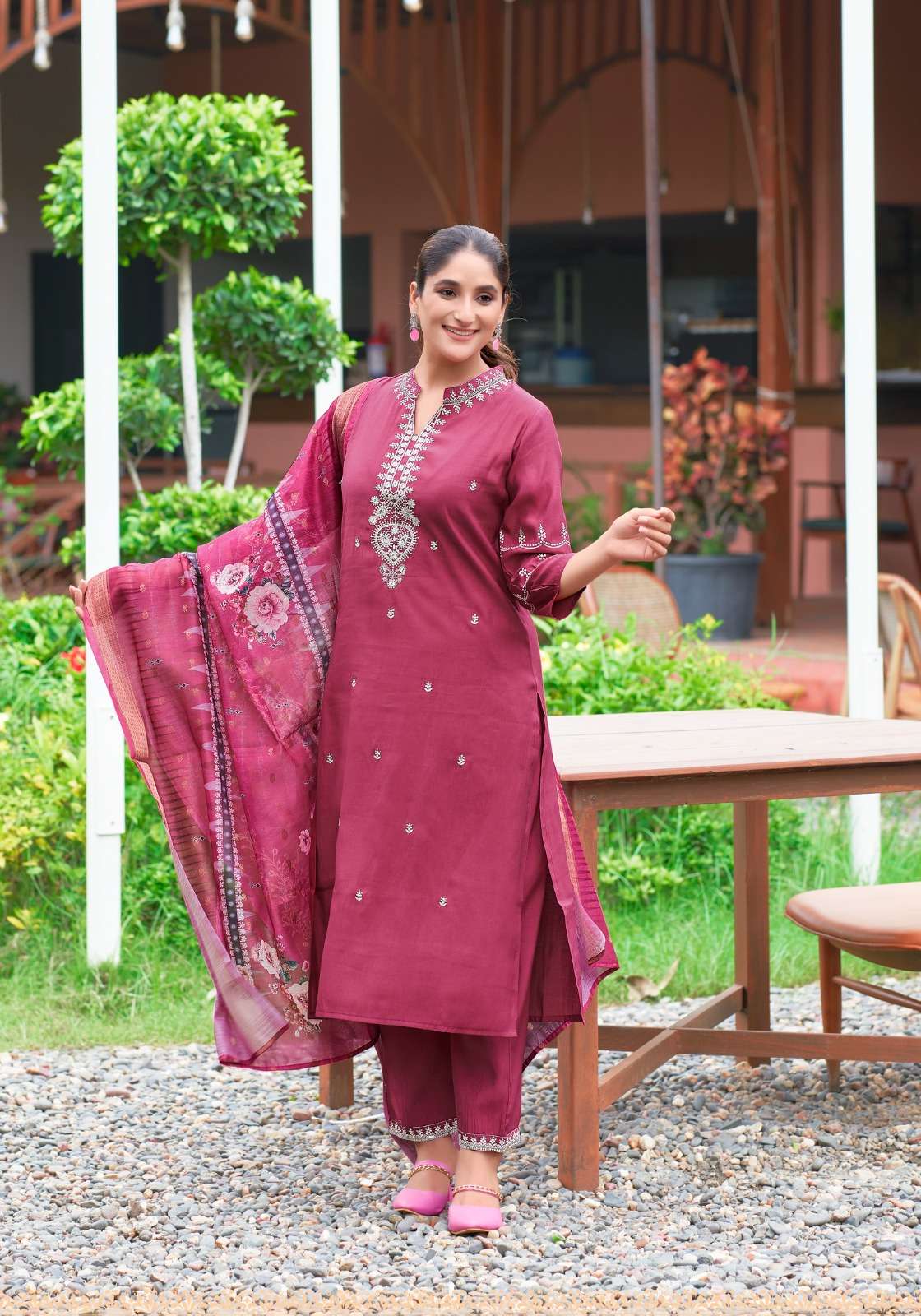 MYSTIC 9 DIYA VOL 1 FANCY LOOK DESIGNER LADIES KURTI COMBO SET 