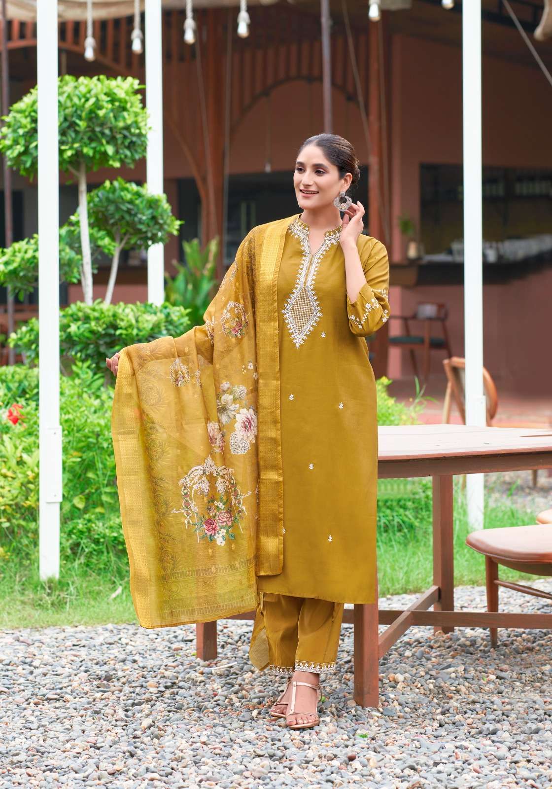 MYSTIC 9 DIYA VOL 1 FANCY LOOK DESIGNER LADIES KURTI COMBO SET 