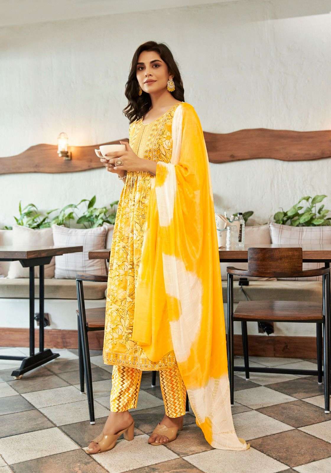 MYSTIC 9 SARA VOL 11 FANCY NAYRA CUT STYLE KURTI COMBO SET 