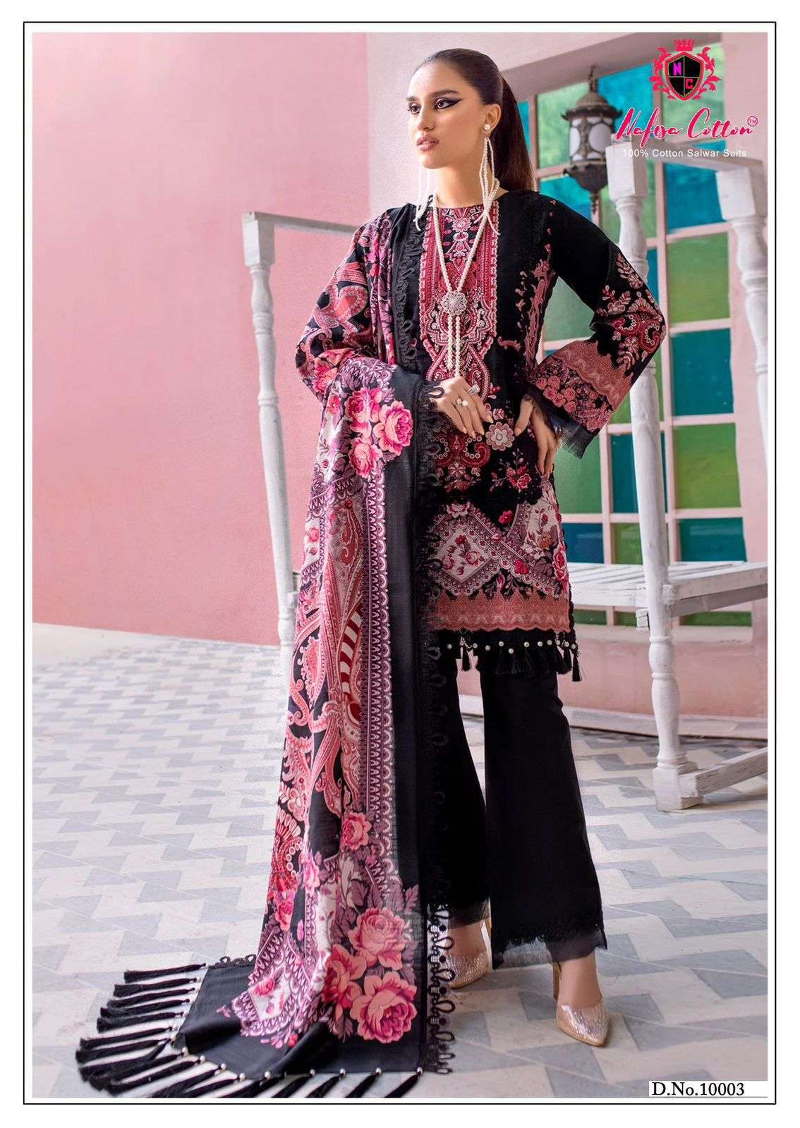 NAFISA COTTON SAFINA VOL 10 COTTON DIGITAL PRINT SALWAR SUIT