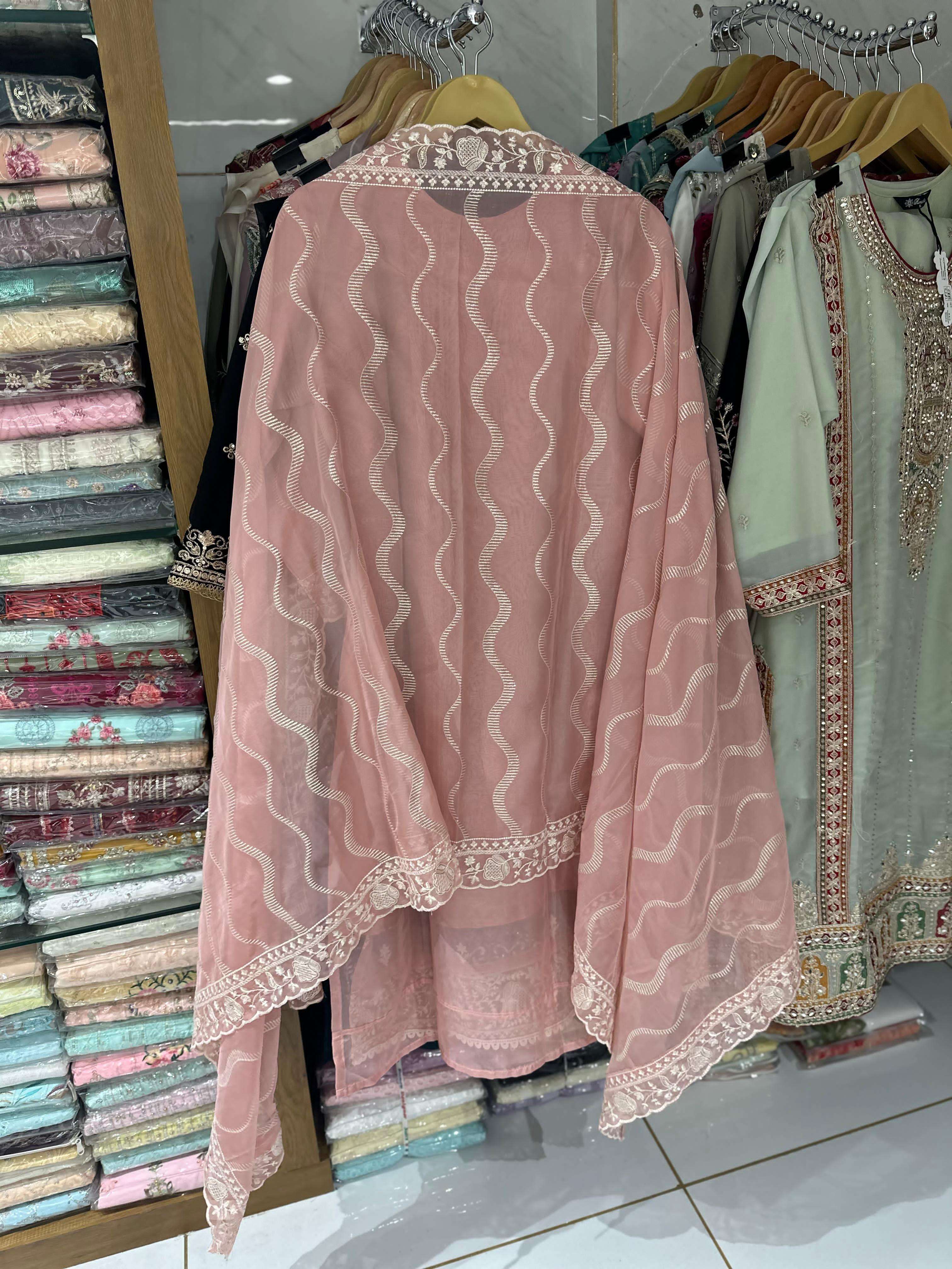 RAMSHA R 1196 BEAUTIFUL DESIGNER READY MADE SUIT