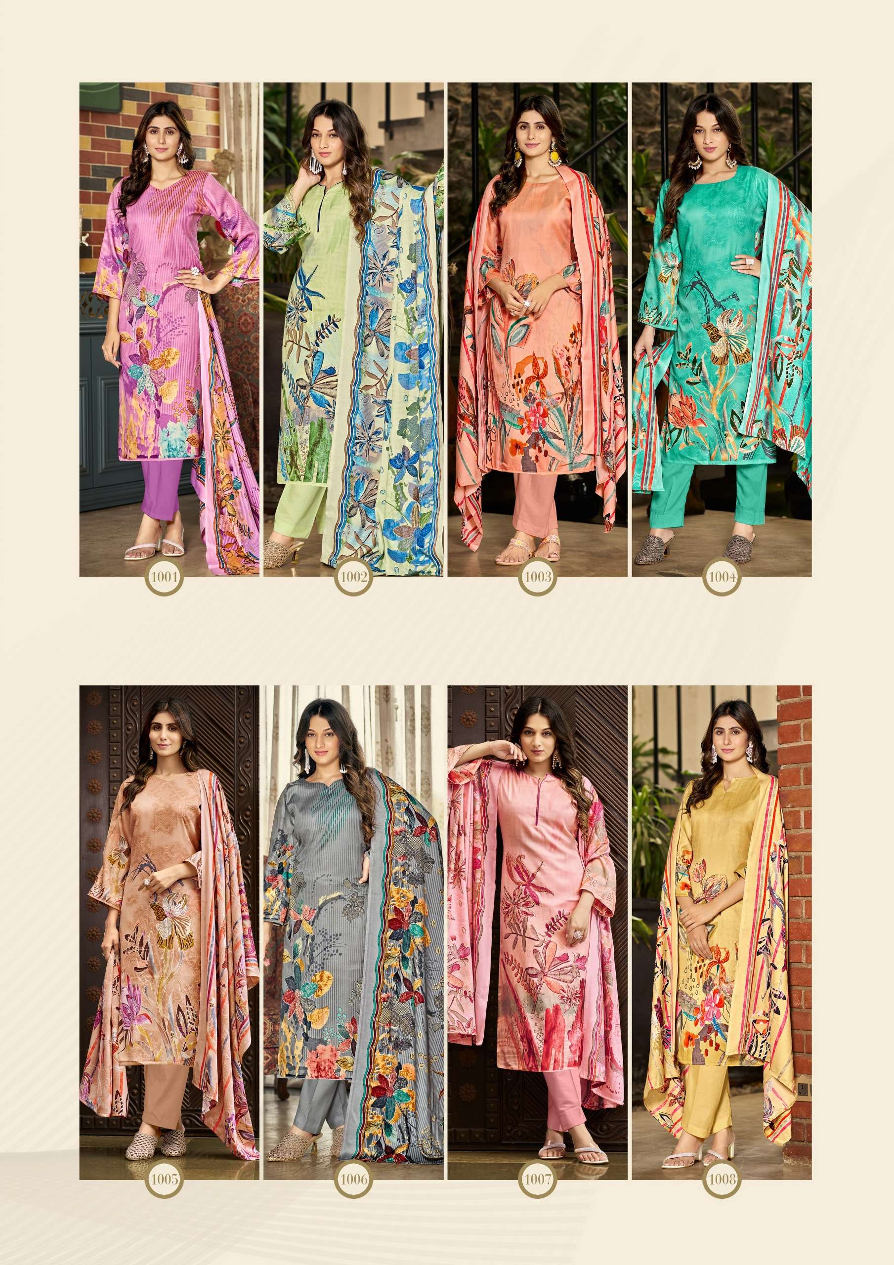 ROLI MOLI CREATION JASMEEN PASHMINA DIGITAL PRINT SUIT