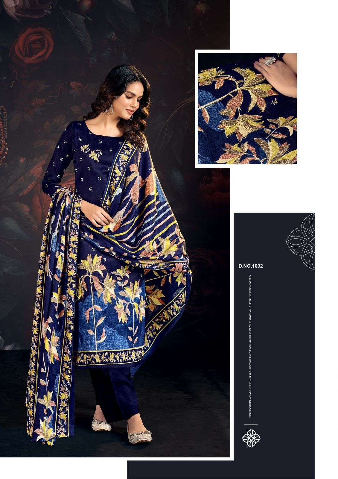 ROLI MOLI CREATION MAYRA PASHMINA WITH FANCY WORK SALWAR SUIT