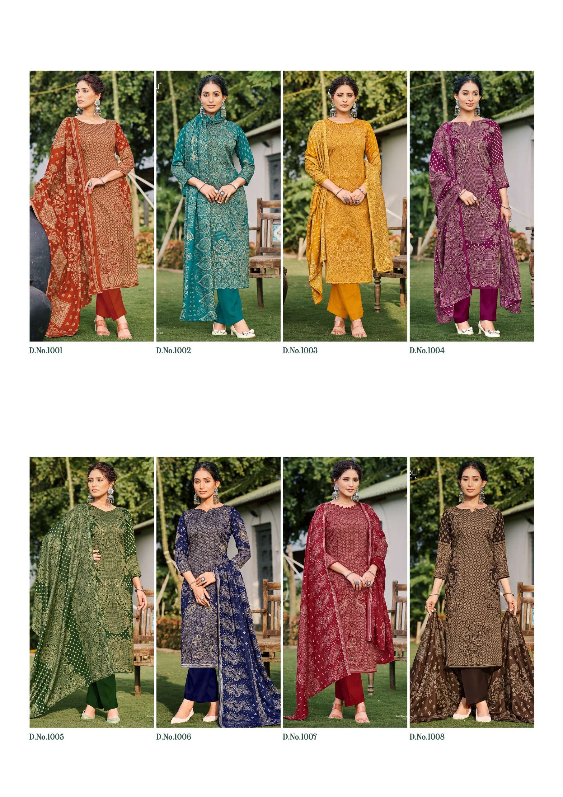 ROLI MOLI CREATION SANIYA PASHMINA PRINT WINTER WEAR SUIT